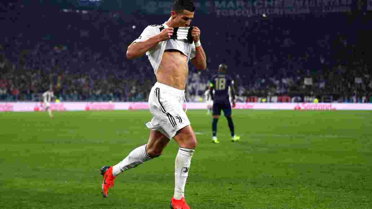 Роналду забил невероятный дебютный гол за Ювентус в Лиге чемпионов