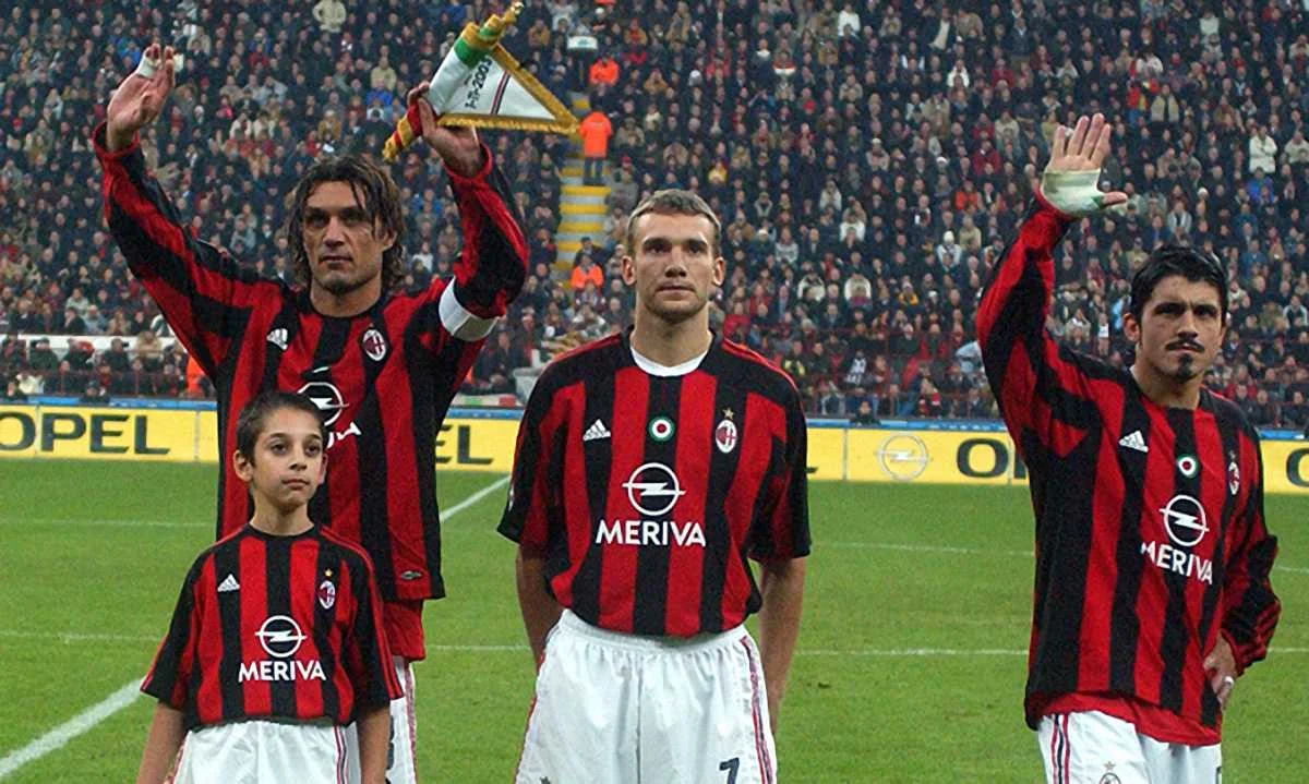 Андрій Шевченко та Дженнаро Гаттузо – колись гравці Мілана, тепер тренери: збірної України і "россонері"