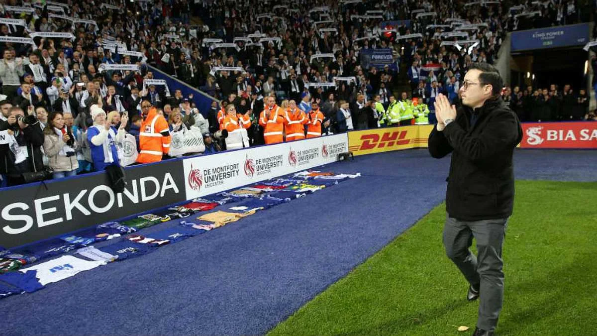 Лестер вшанував пам'ять загиблого власника / фото: ФК Лестер