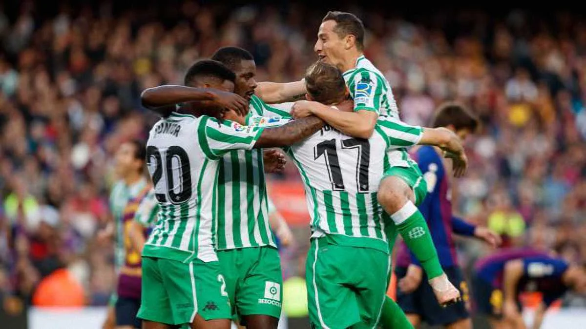 Радость игроков Бетиса / Официальный сайт Ла Лиги