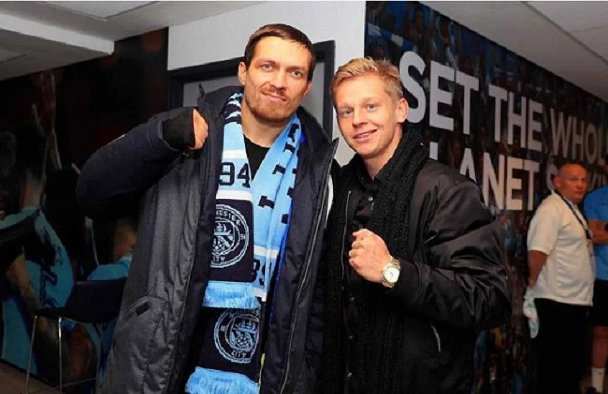 Александр Усик и Александр Зинченко / Фото из соцсетей