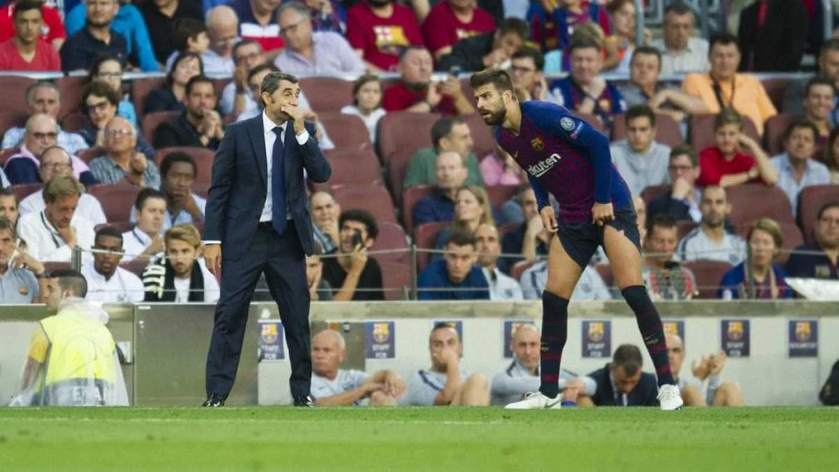 Вальверде нагримав на Піке під час матчу Барселона – Бетіс