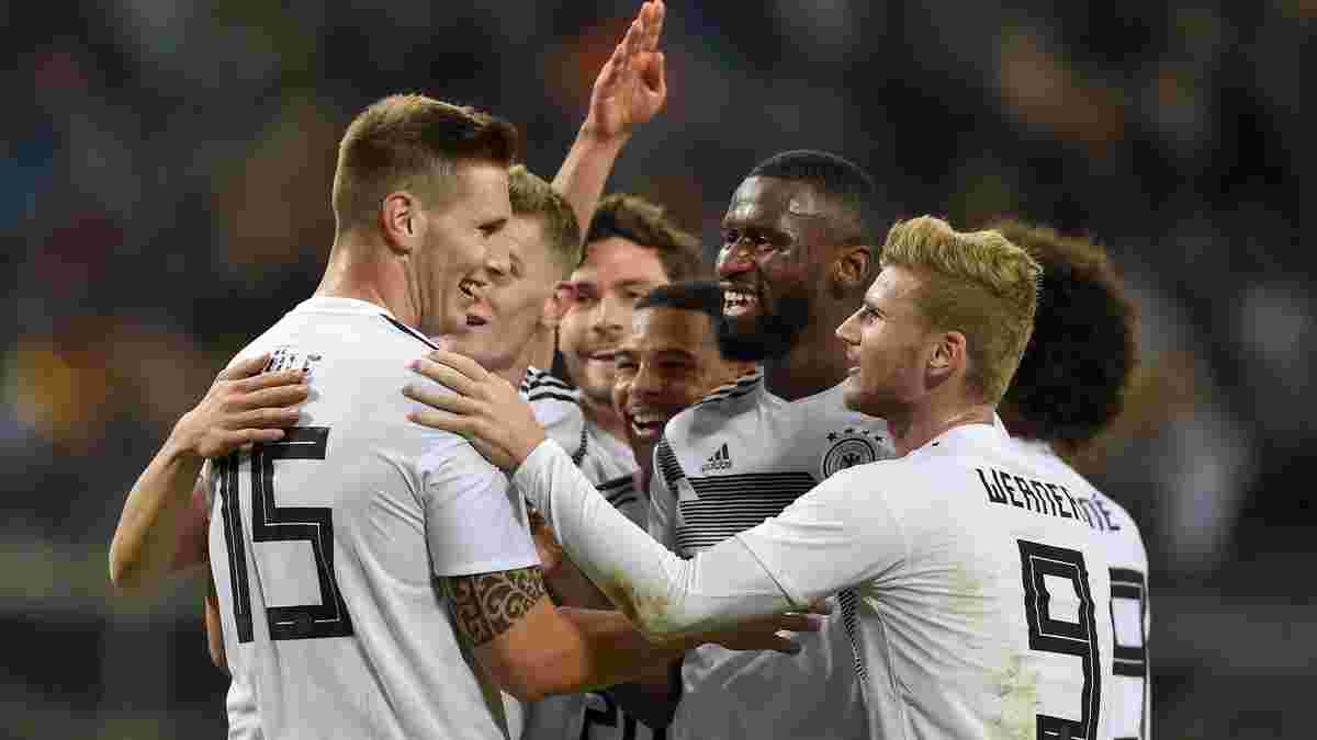Россия разгромно уступила сборной Германии в товарищеском матче
