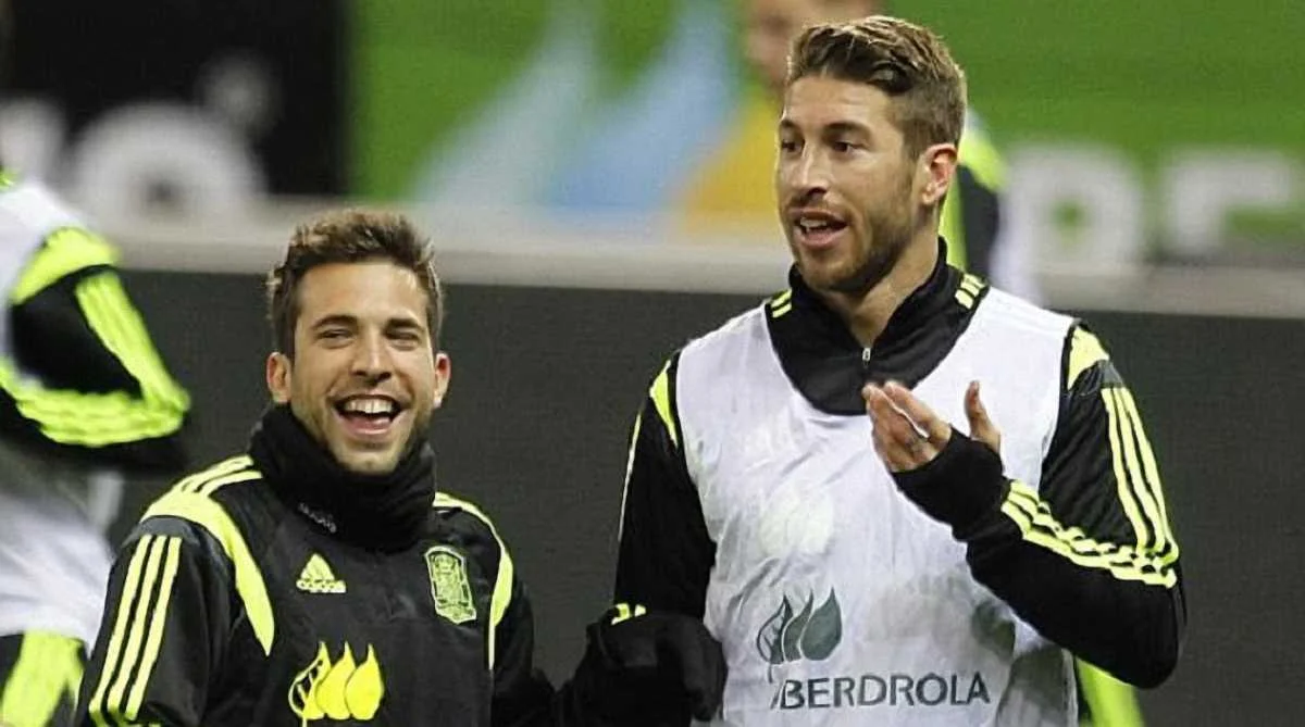 Жорді Альба та Серхіо Рамос / Фото Reuters