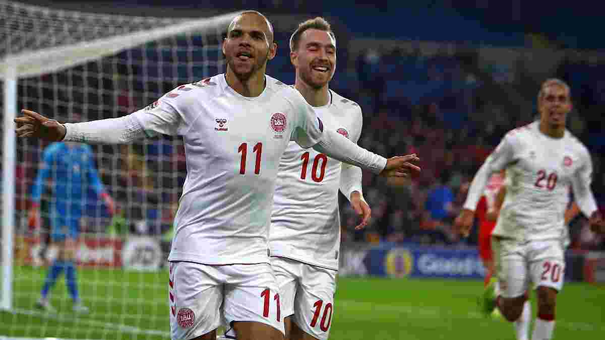 Уэльс – Дания – 1:2 – видео голов и обзор матча
