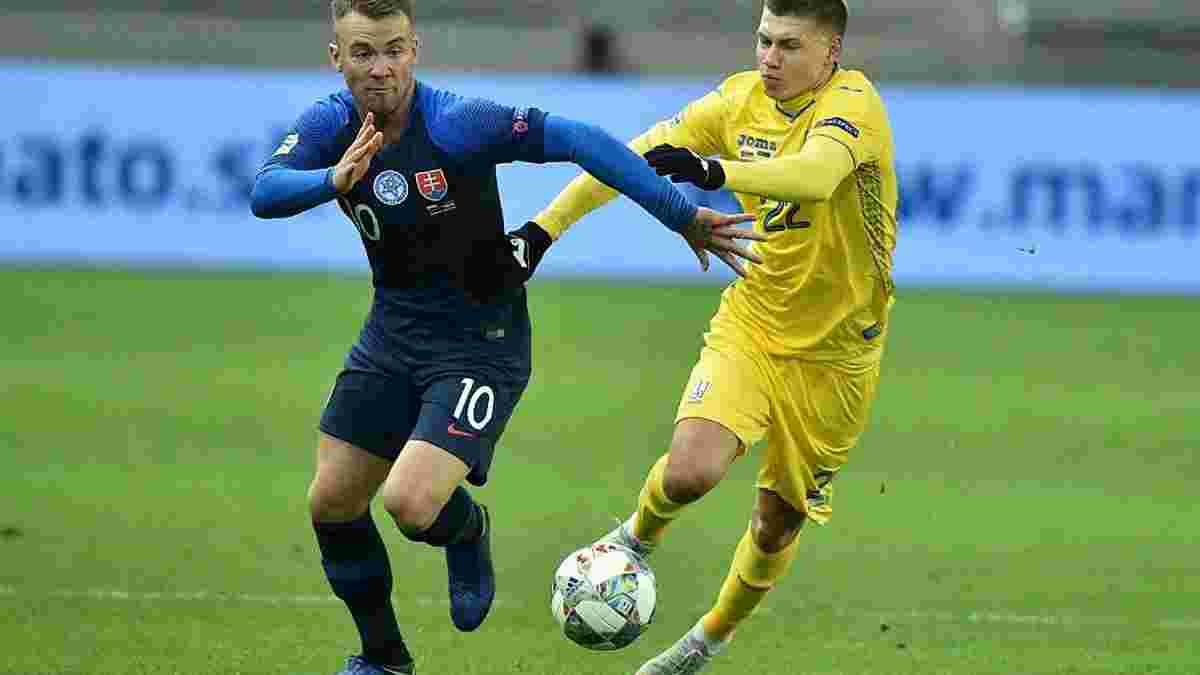 Руснак пояснив, завдяки чому Словаччина змогла розгромити збірну України