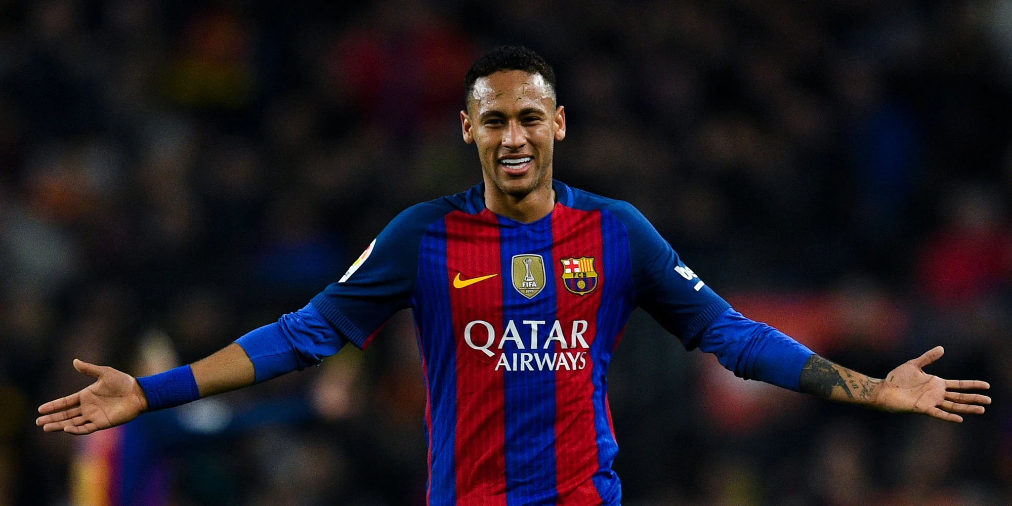 Неймар у Барселоні / Соцмережі