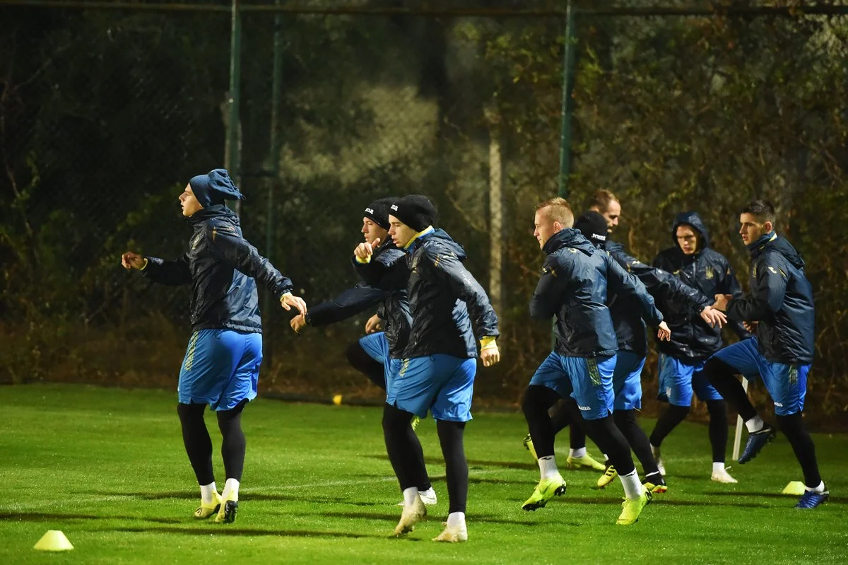 Тренировка сборной Украины / ФФУ