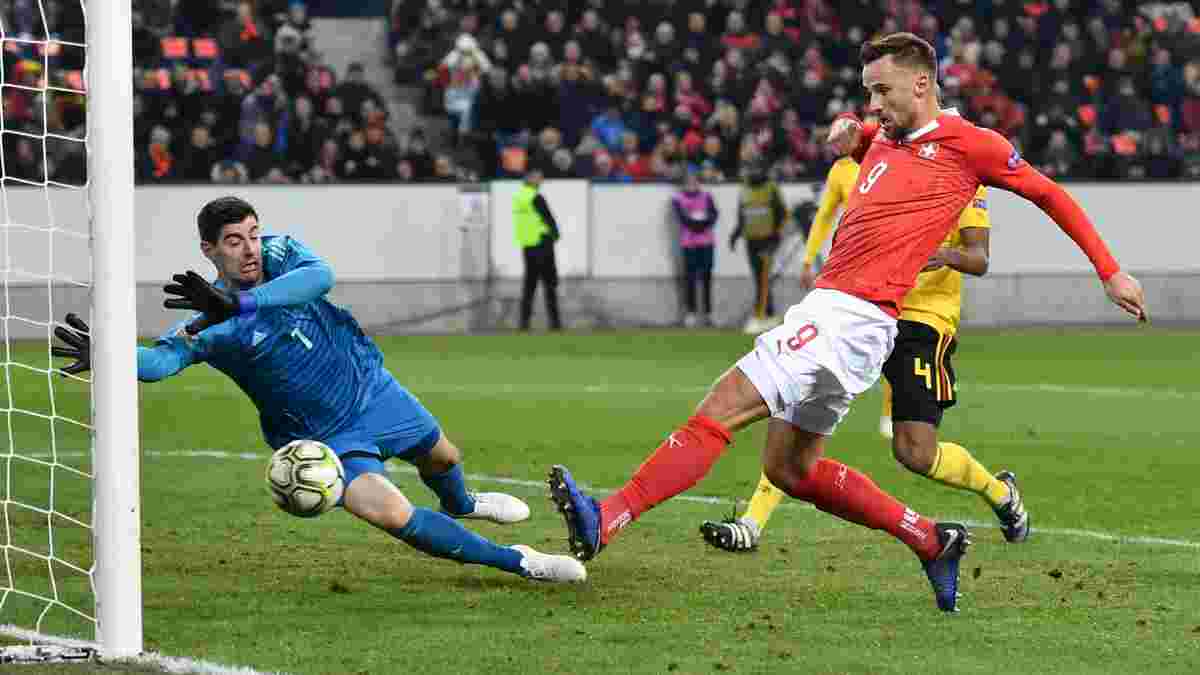 Ліга націй: Швейцарія створила фантастичний камбек у матчі проти Бельгії та вийшла у плей-офф турніру