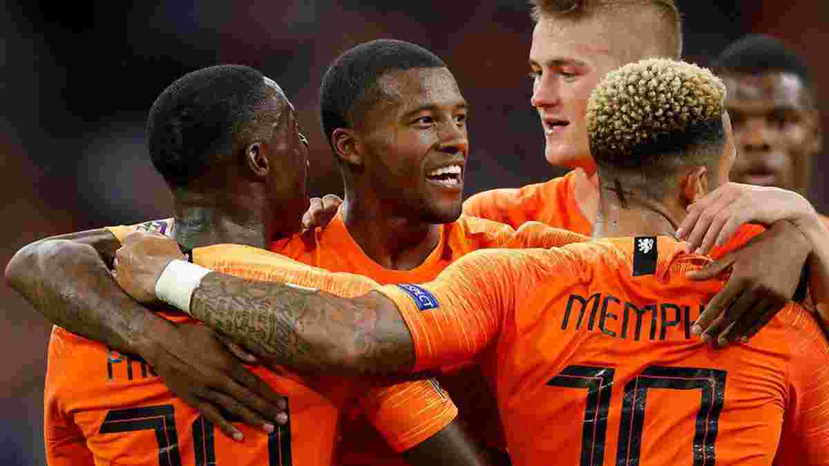 Головні новини футболу 19 листопада: Нідерланди вирвали квиток у фінал Ліги націй, збірна України готується до Туреччини
