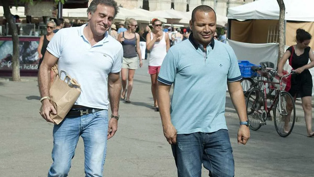 Андре Курі та Неймар-старший / фото: MD