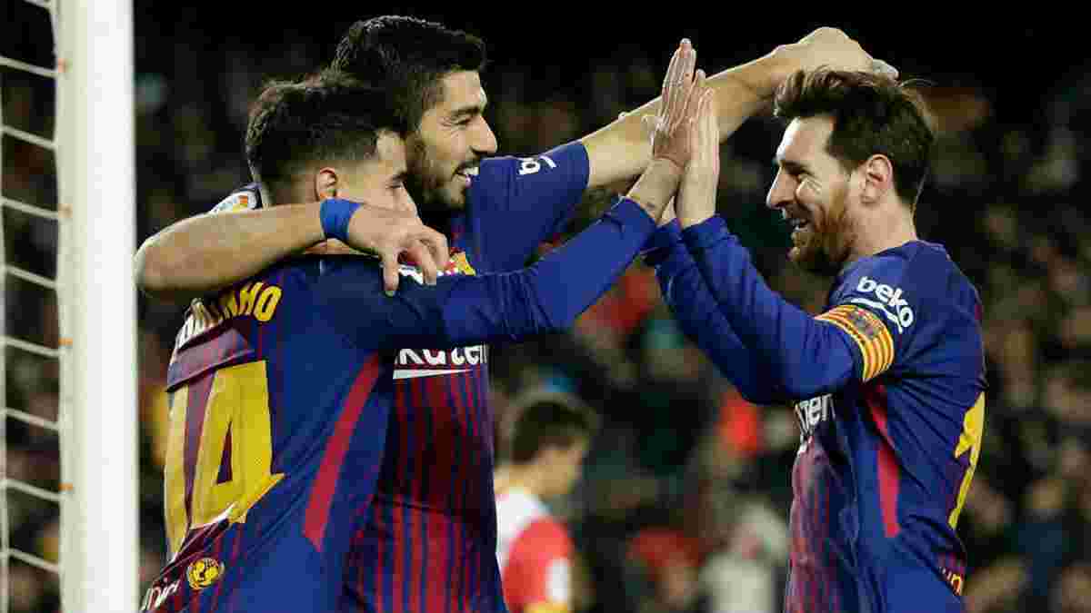 Атлетико – Барселона: Коутиньо пропустит матч, Дембеле попал в заявку