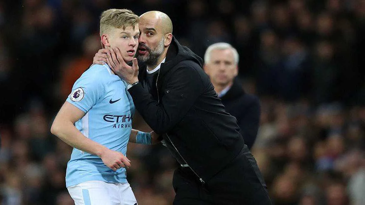 Александр Зинченко и Хосеп Гвардиола / фото из соцсетей