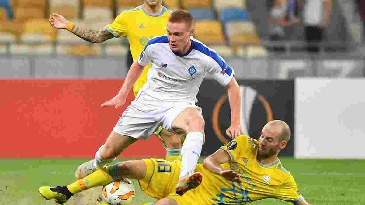Астана – Динамо: онлайн-трансляция матча Лиги Европы – как это было