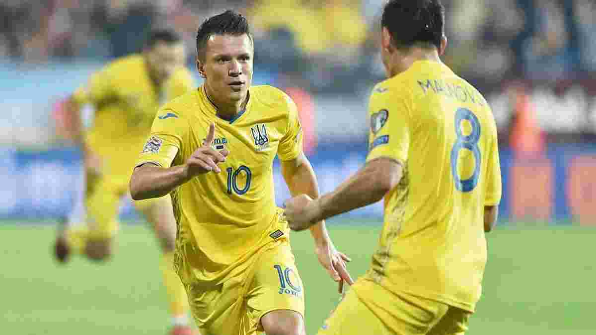 Збірна України дізналася суперників у кваліфікації до Євро-2020