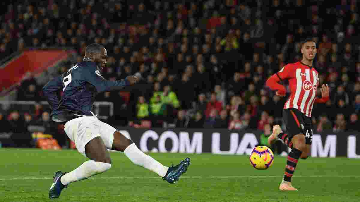 Лукаку прервал 12-матчевую безголевую серию в составе Манчестер Юнайтед