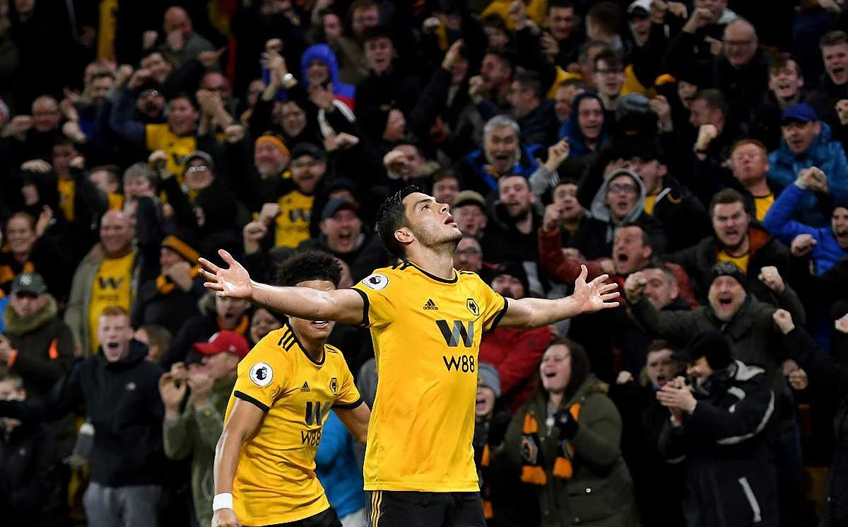 Радость игроков Вулверхэмптона / Твиттер ФК Вулверхэмптон