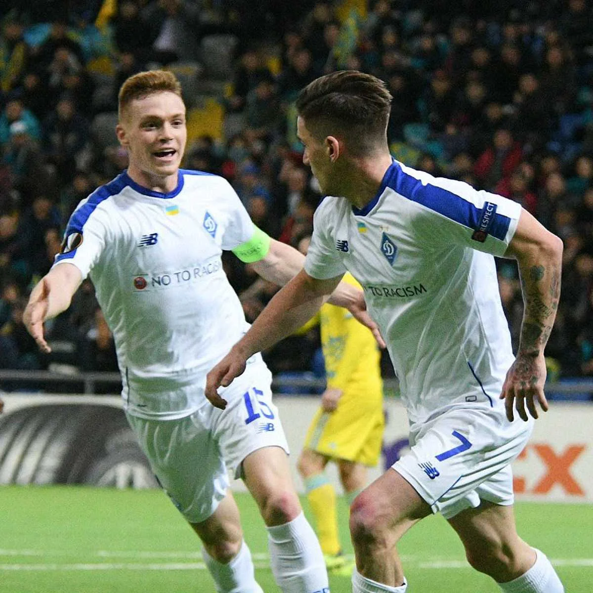 Виктор Цыганков и Беньямин Вербич / ФК Динамо Киев