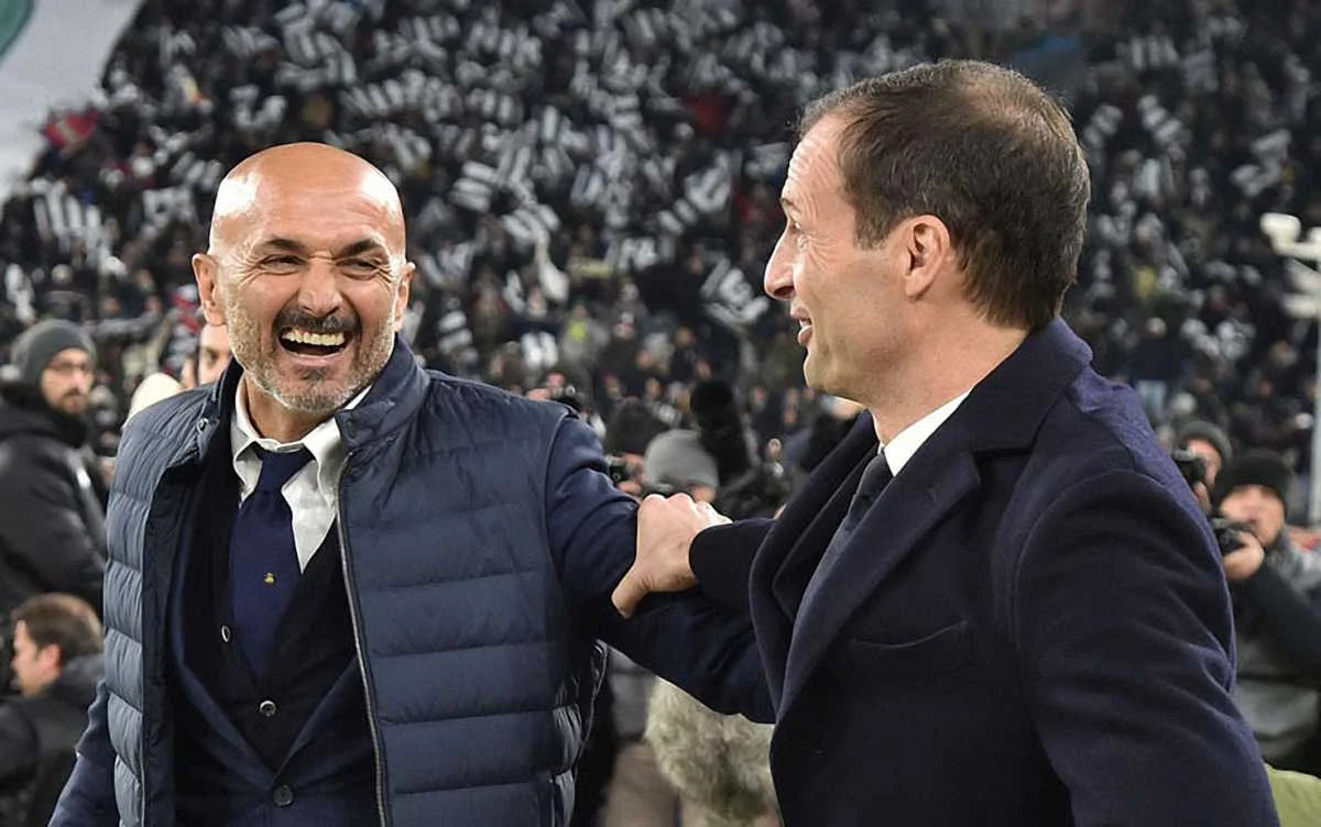 Лучано Спаллетти и Массимилиано Аллегри / Фото Reuters