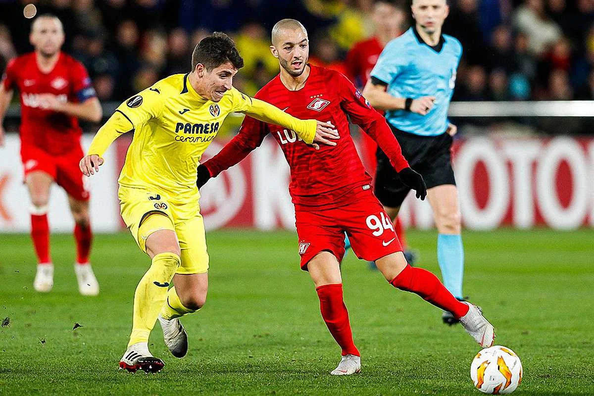 Вільяреал в меншості впевнено переміг Спартак, Аполлон здолав Марсель, який закінчував матч вдевятьох