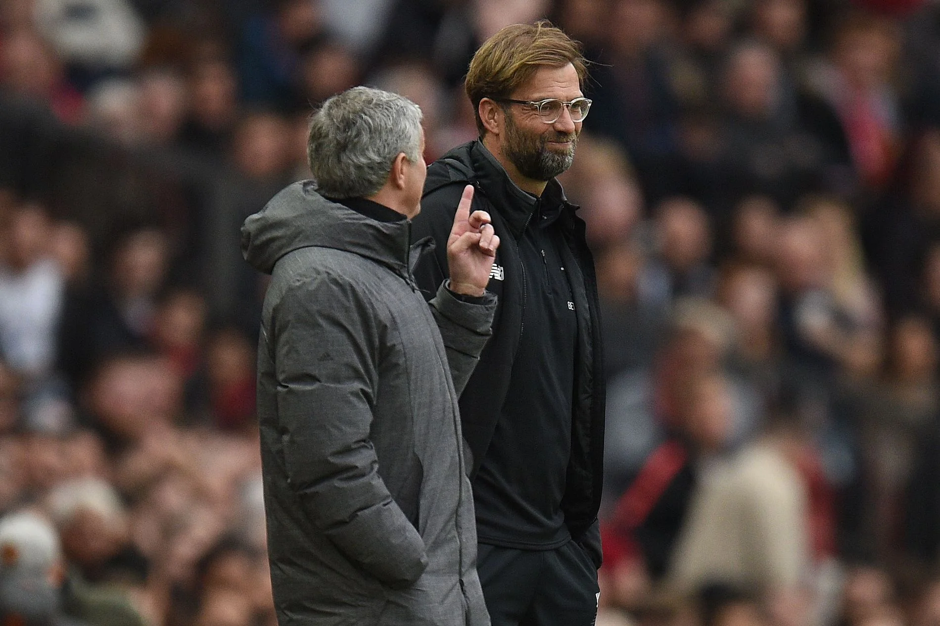 Жозе Моуринью и Юрген Клопп / AFP