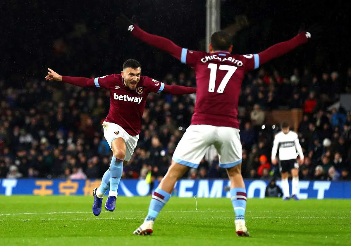 Фулхэм – Вест Хэм – 0:2 / Твиттер ФК Вест Хэм