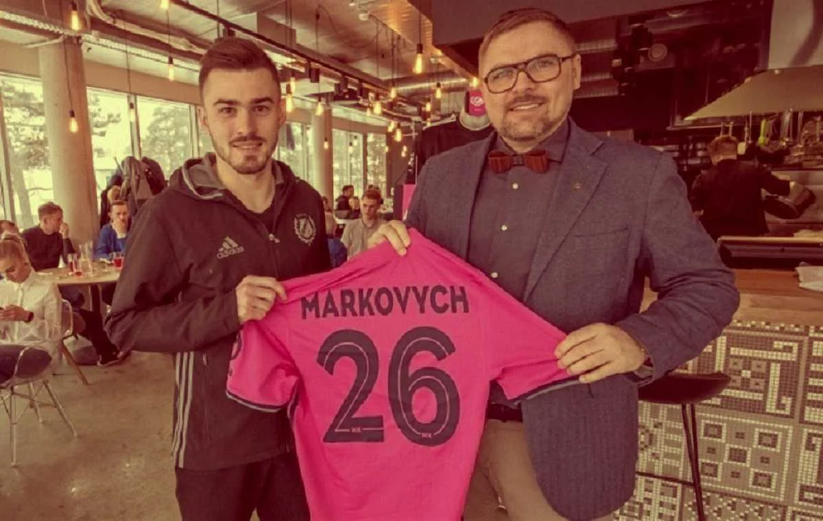 Андрій Маркович (ліворуч)