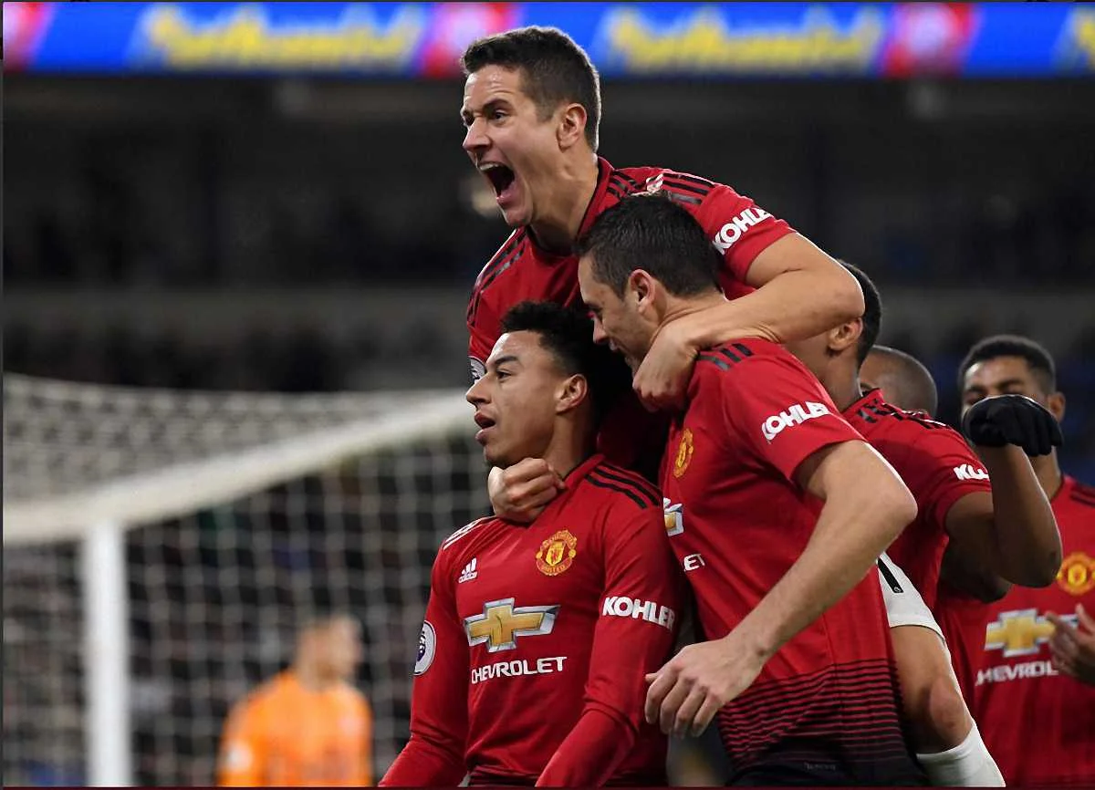 Радость игроков Манчестер Юнайтед / Твиттер ФК Манчестер Юнайтед