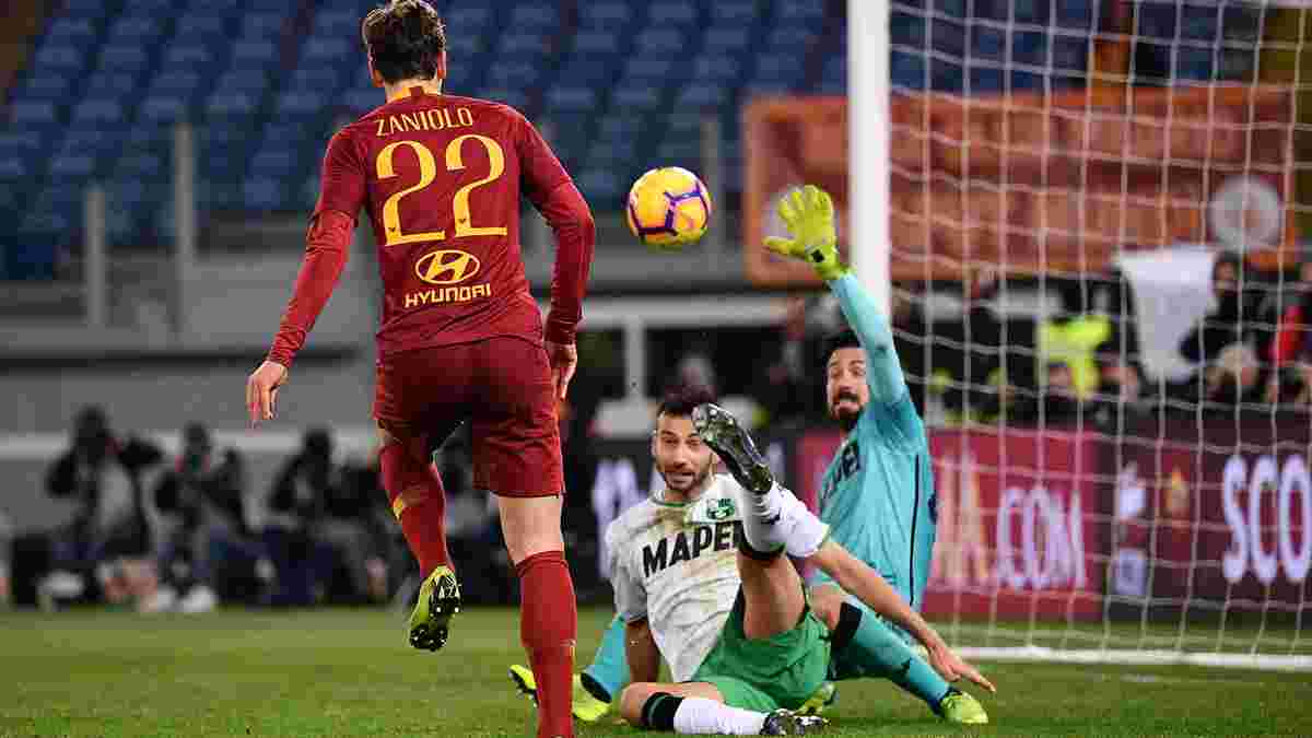 Рома – Сассуоло – 3:1 – видео голов и обзор матча