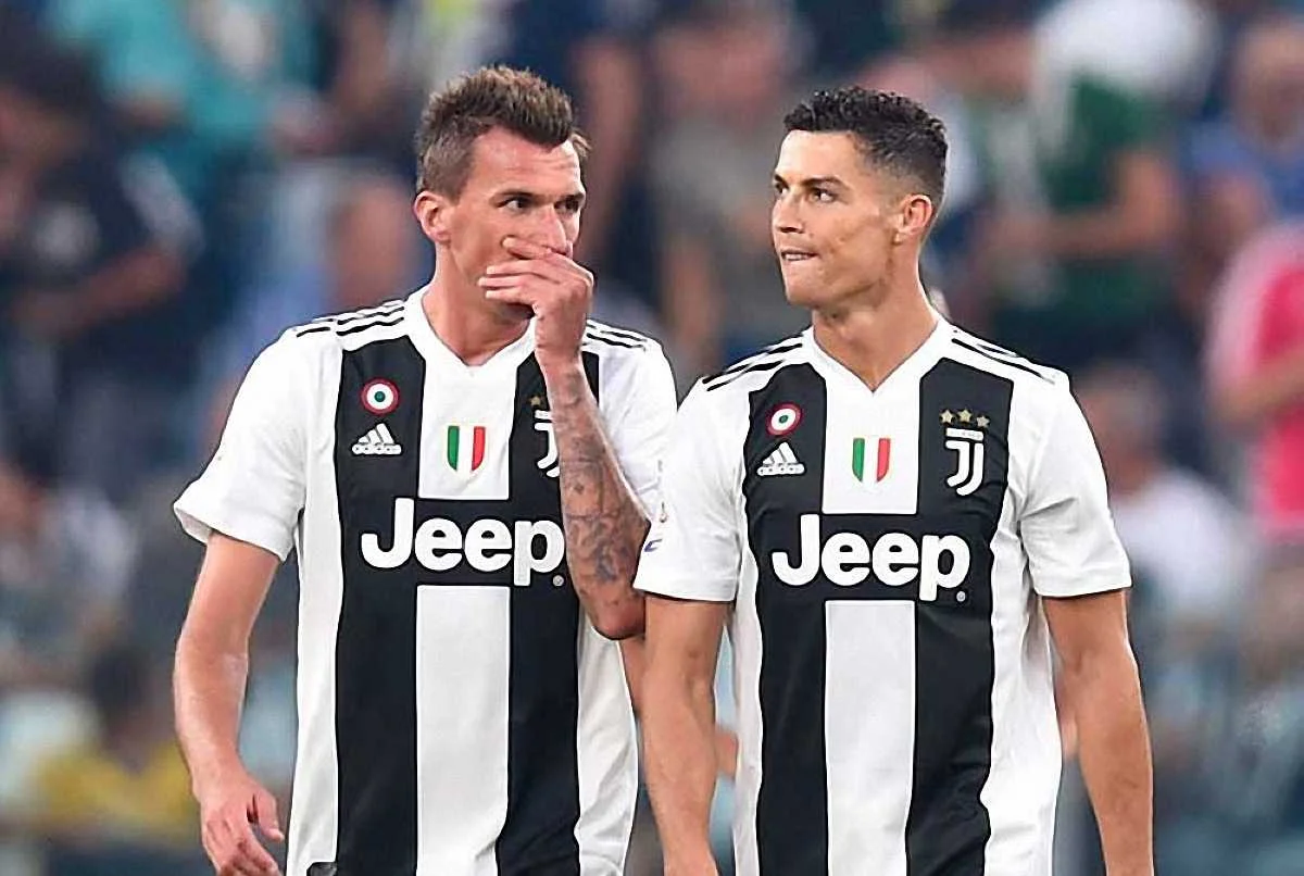 Манджукич и Роналду / соцсети