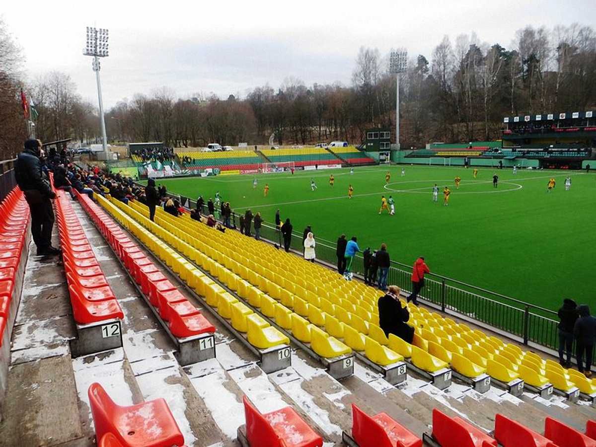 Стадион ЛФФ Вильнюс / Фото из соцсетей