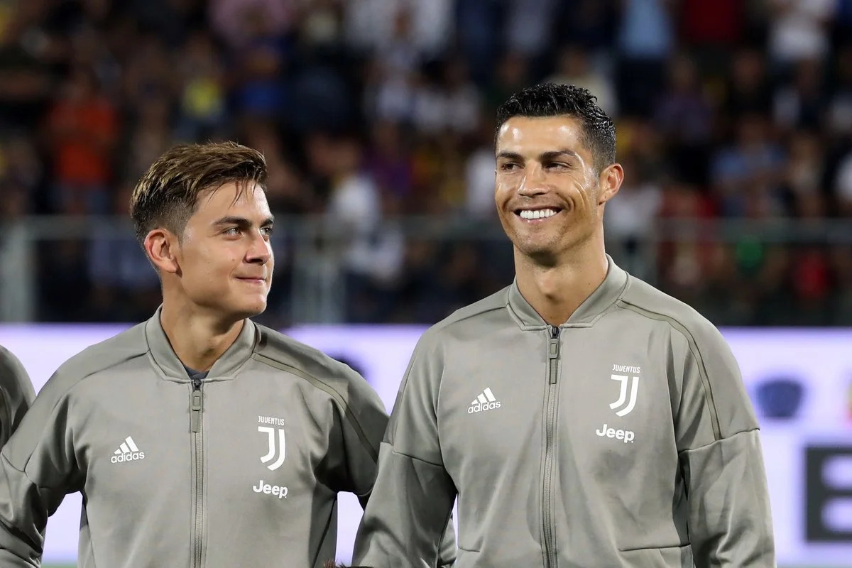 Пауло Дибала та Кріштіану Роналду / соцмережі