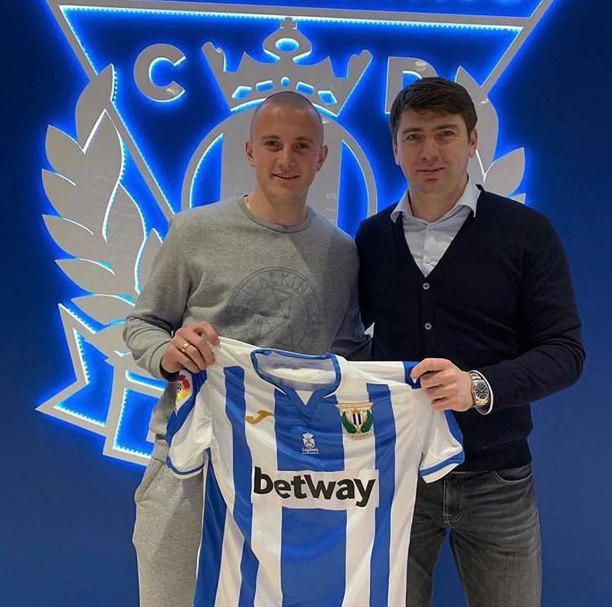 Василий Кравец (слева) / ФК Леганес