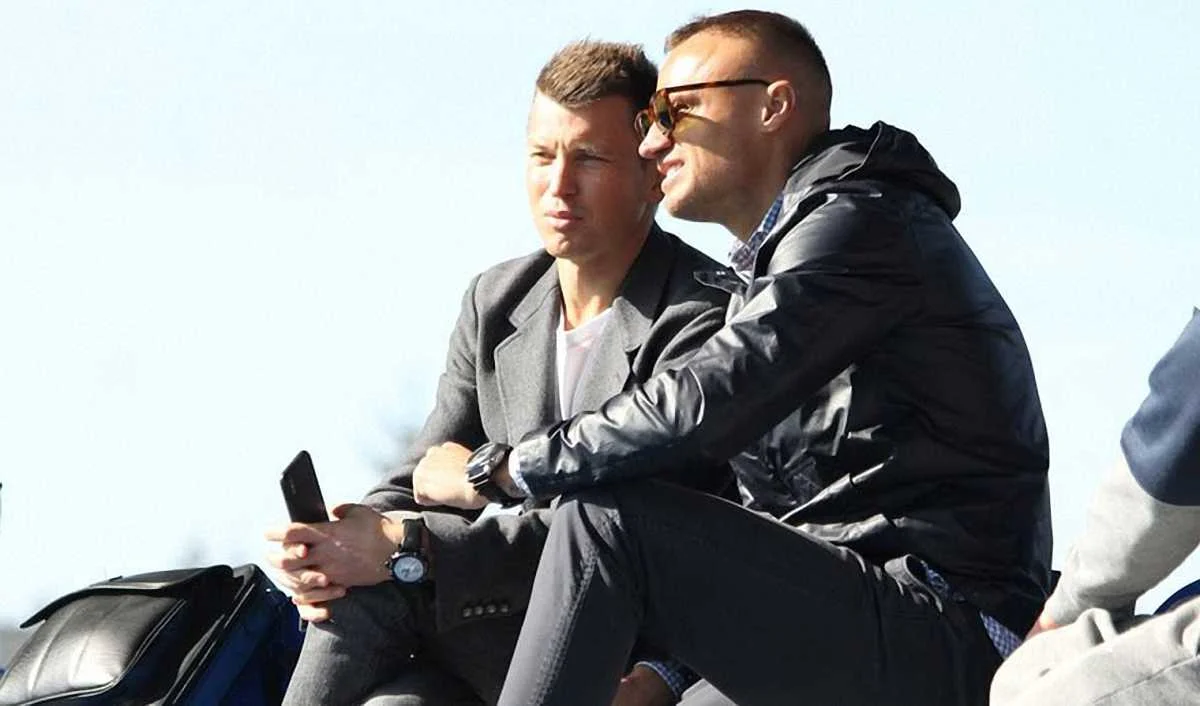 Руслан Ротань и Вячеслав Шевчук / соцсети