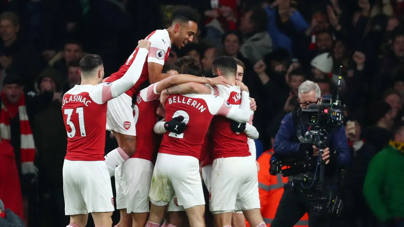 Радость "канониров" / официальный сайт АПЛ