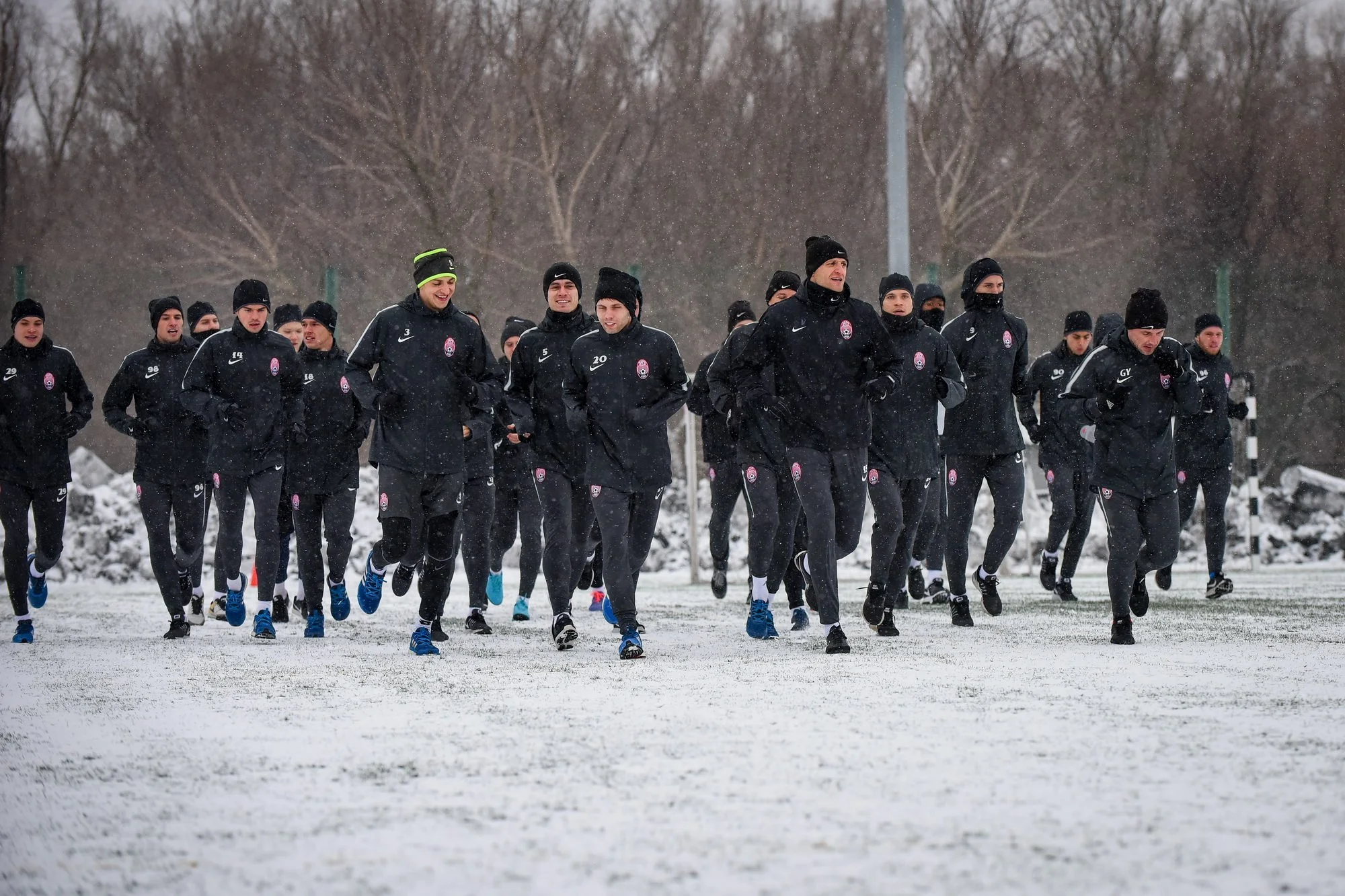 Заря проведет на сборе 4 спарринга