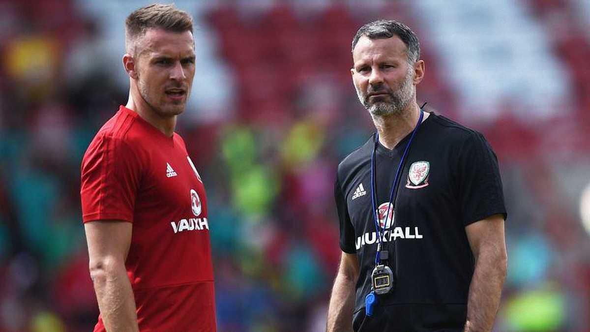 Аарон Рэмзи и Раян Гиггз / Sky Sports