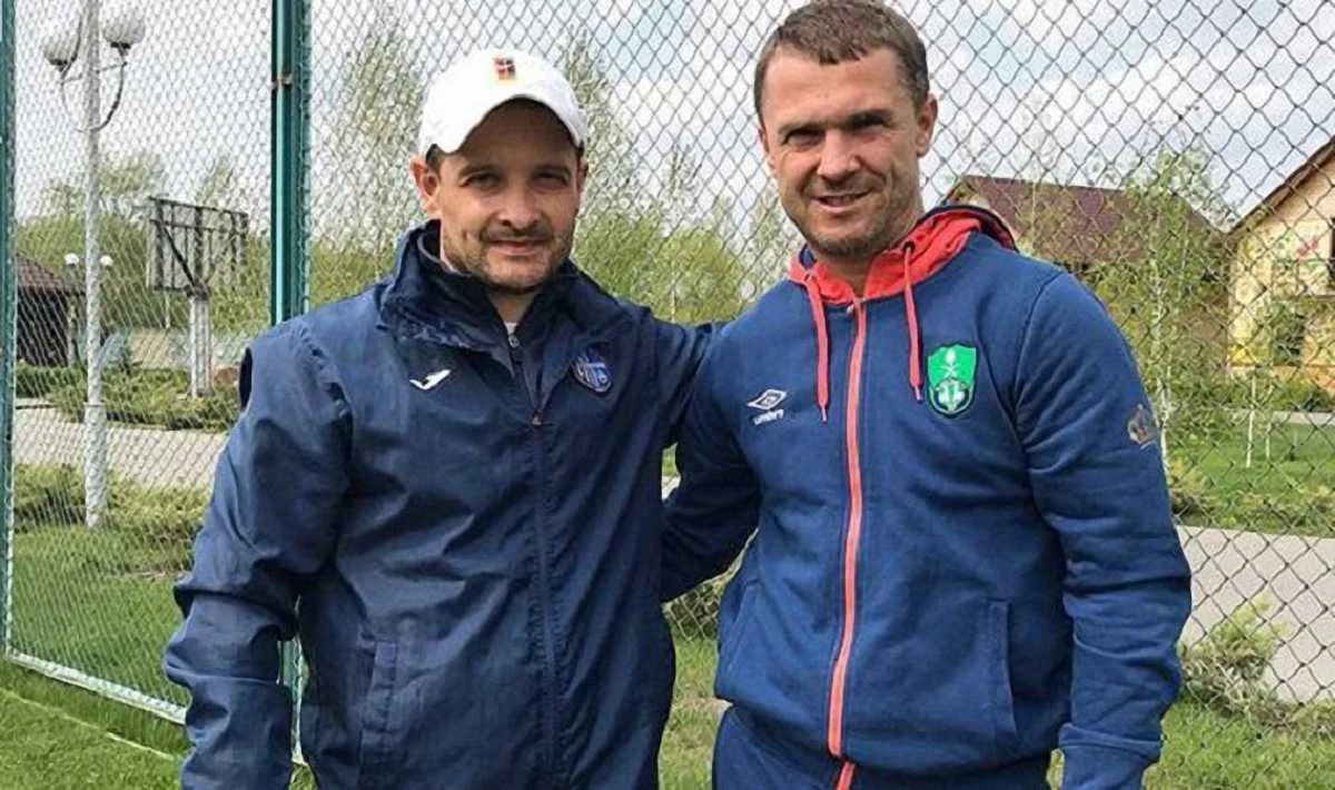 Роман Санжар та Сергій Ребров / Фото із соцмереж