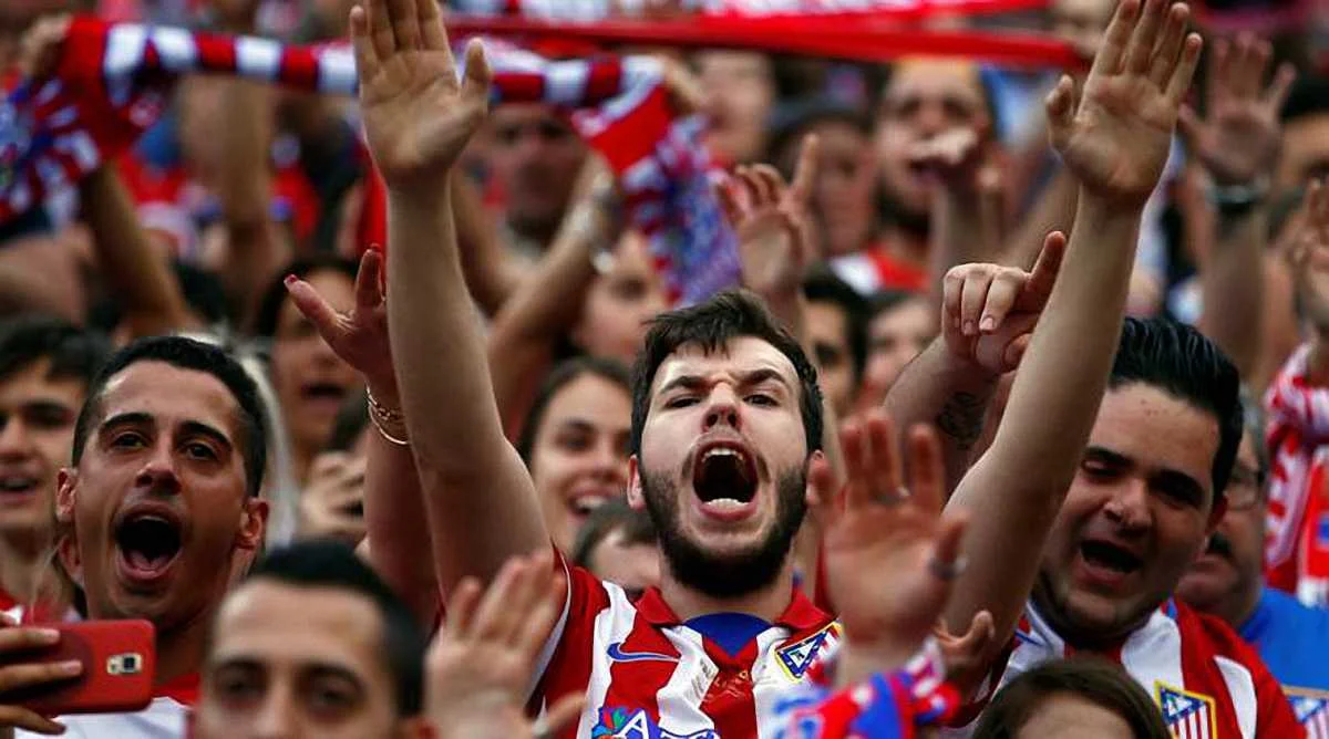 Вболівальники Атлетіко / Фото з соцмереж