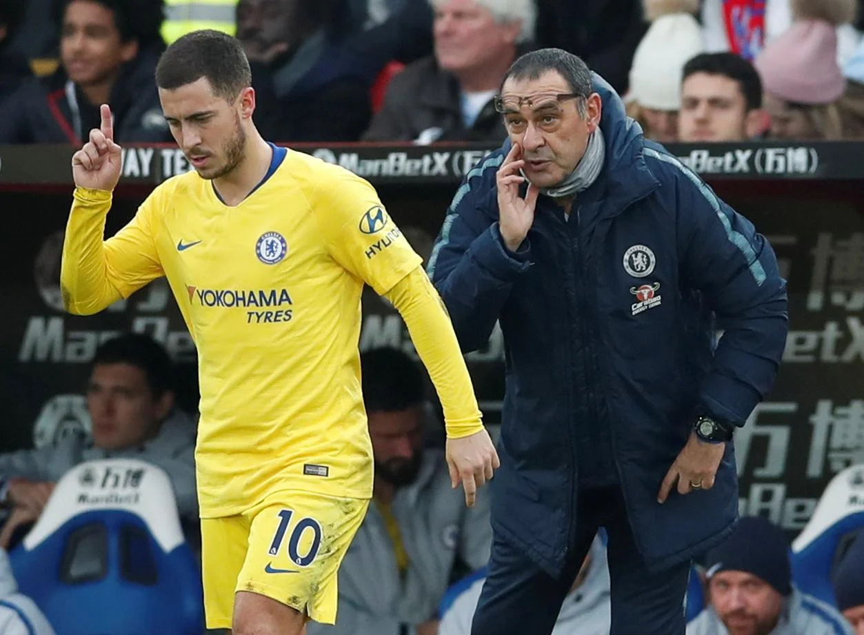 Еден Азар піде від Мауріціо Саррі? / Reuters