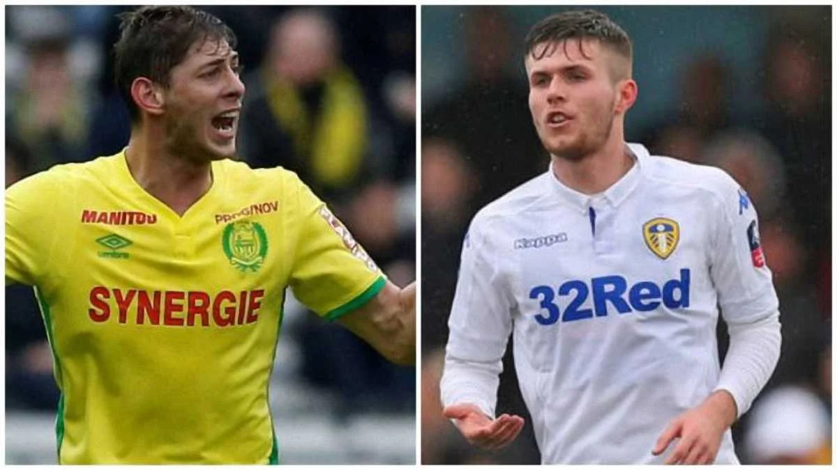 Эмилиано Сала и один из организаторов его полета Джек Маккей