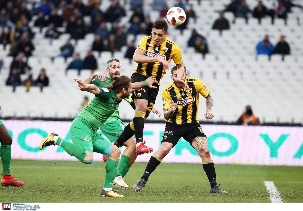 Чигринский помог АЕКу обыграть Левадиакос