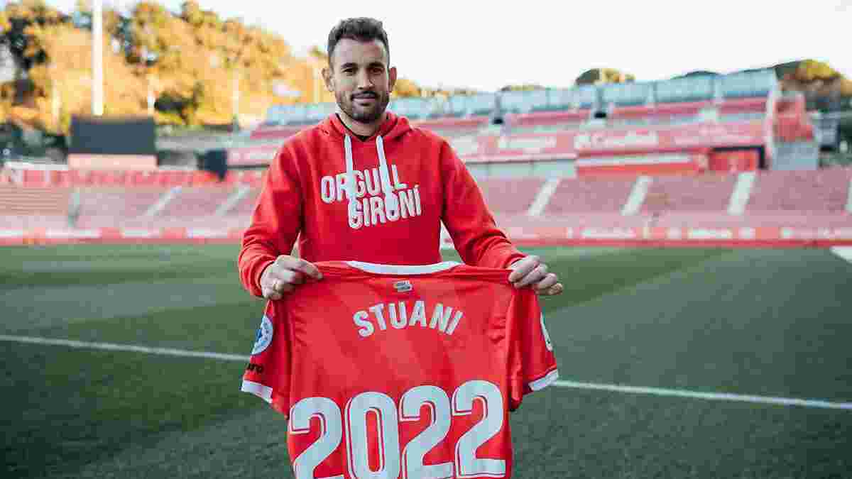 Стуані, яким цікавилася Барселона, продовжив контракт з Жироною 