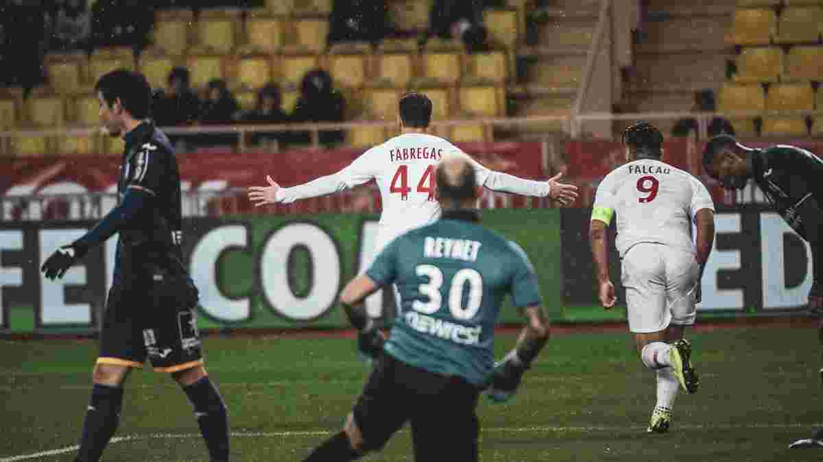 Ліга 1: Фабрегас дебютним голом перервав безвиграшну серію Монако у матчі проти Тулузи, фіаско Марселя