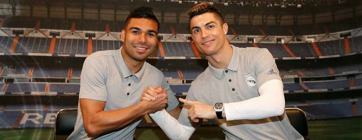 Роналду и Каземиро / ФК Реал