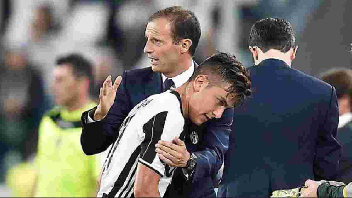 Ювентус – Парма: Дибала покинув лаву запасних до завершення матчу – Аллегрі пояснив вчинок аргентинця