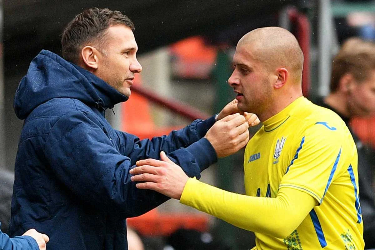 Шевченко та Ракицький / reuters