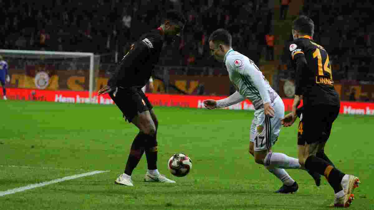 Кубок Туреччини: Коркішко не допоміг Хатайспору уникнути поразки від Галатасарая 