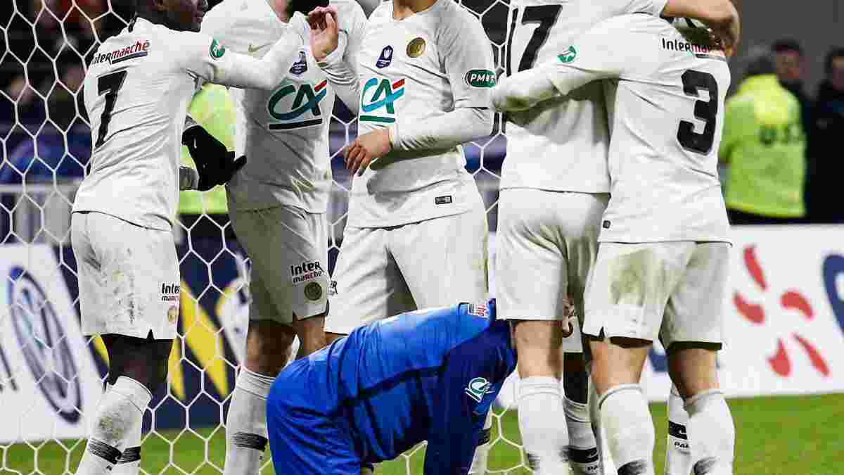 Кубок Франції: ПСЖ лише в овертаймі розгромив Вільфранш, Лілль несподівано поступився Ренну