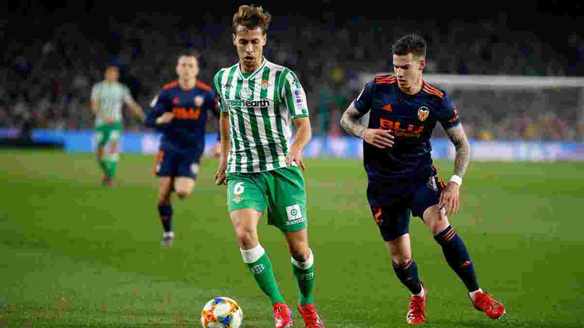Кубок Іспанії: Бетіс не втримав перемогу над Валенсією, Хоакін забив гол прямим ударом з кутового